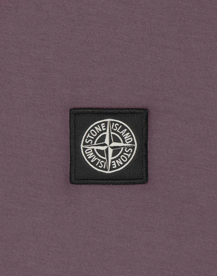 Mens 24113 Short Sleeve TShirt In Violet Stone Island TShirts