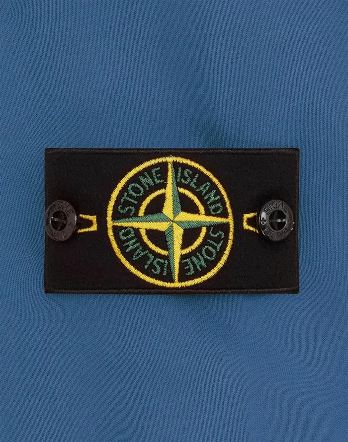 Mens 63020 Sweatshirt In Periwinkle Stone Island Sweatshirts