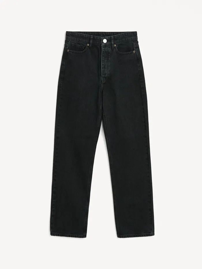 Miliumlo Organic Cotton Jeans Black Women By Malene Birger Denim