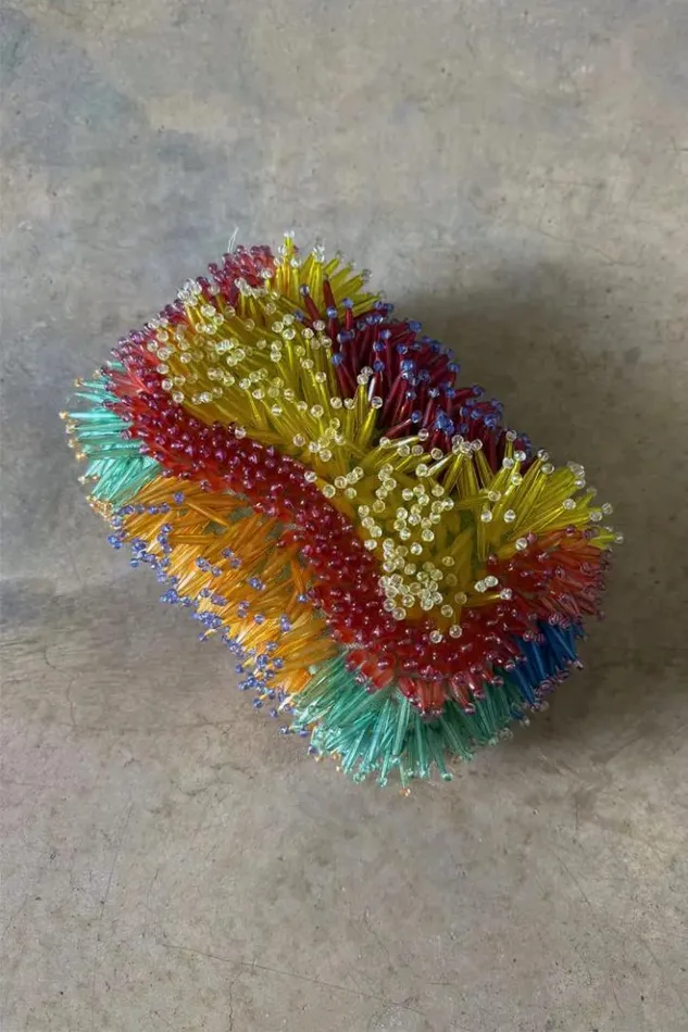 Never Fully Dressed Multi Beaded Clutch Bag Women Accessories