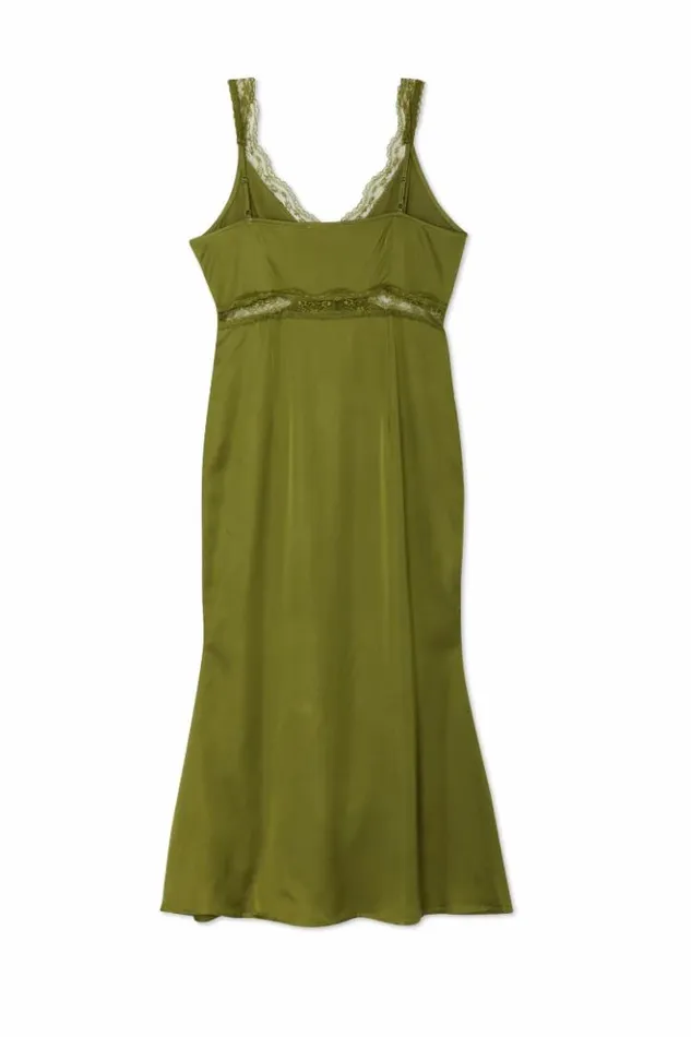 Never Fully Dressed Olive Gianna Dress Women Summer Somewhere