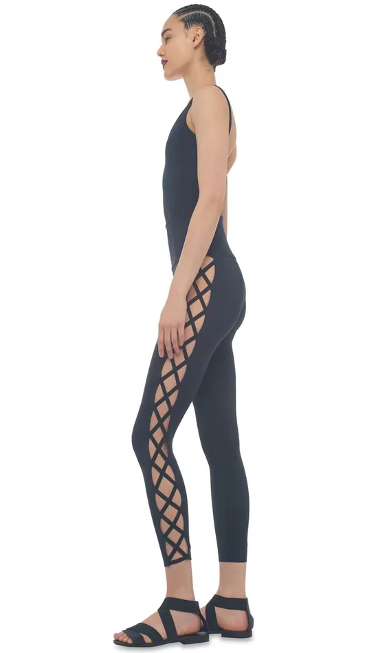 Norma Kamali Swimwear LOW BACK X MIO Black 8211 Clothing