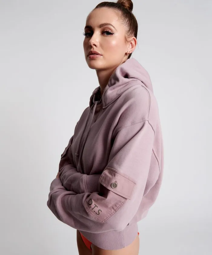 OTS CARGO RUMBLE HOODY Women One Teaspoon Hoodies And Sweats