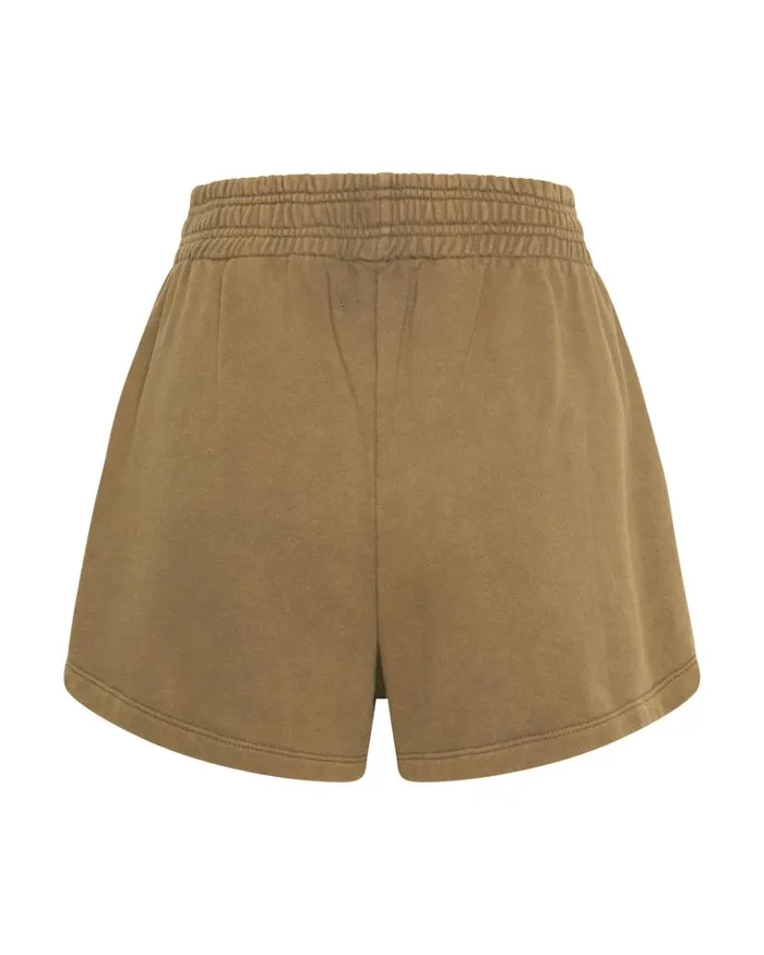 OTS HIGH WAIST HUSTLE SHORTS KHAKI Women One Teaspoon Bottoms OTS HIGH WAIST HUSTLE SHORTS KHAKI Women One Teaspoon Bottoms