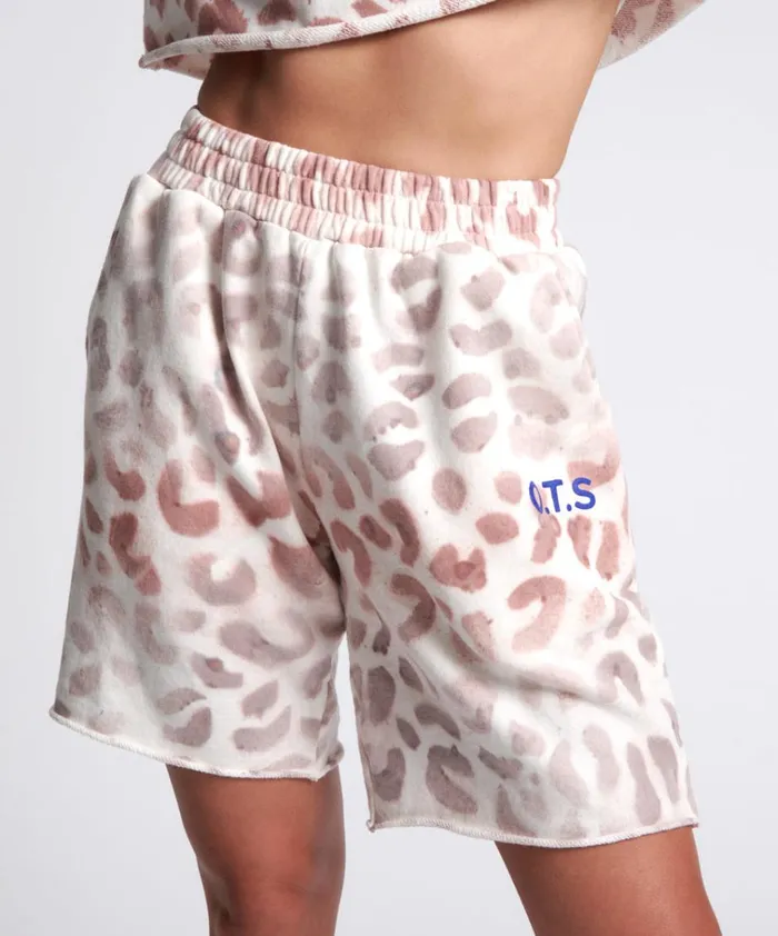 OTS HIGH WAIST KICK SHORTS PINK Women One Teaspoon Bottoms OTS HIGH WAIST KICK SHORTS PINK Women One Teaspoon Bottoms