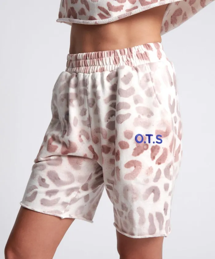 OTS HIGH WAIST KICK SHORTS PINK Women One Teaspoon Bottoms OTS HIGH WAIST KICK SHORTS PINK Women One Teaspoon Bottoms