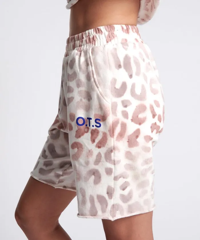 OTS HIGH WAIST KICK SHORTS PINK Women One Teaspoon Bottoms OTS HIGH WAIST KICK SHORTS PINK Women One Teaspoon Bottoms