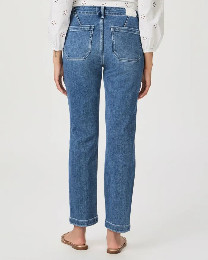 PAIGE Denim Women Mayslie Straight Ankle Pant 8211 Rock Show PAIGE Denim Women Mayslie Straight Ankle Pant 8211 Rock Show