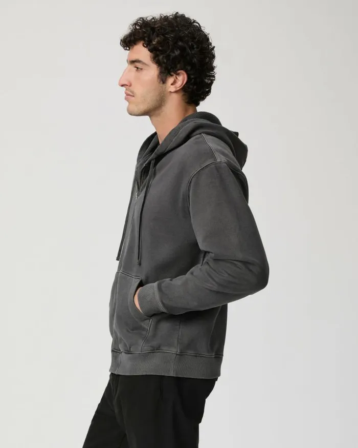 PAIGE Jackets and Coats Men Henrik Full Zip 8211 Vintage Volcanic Ash PAIGE Jackets and Coats Men Henrik Full Zip 8211 Vintage Volcanic Ash