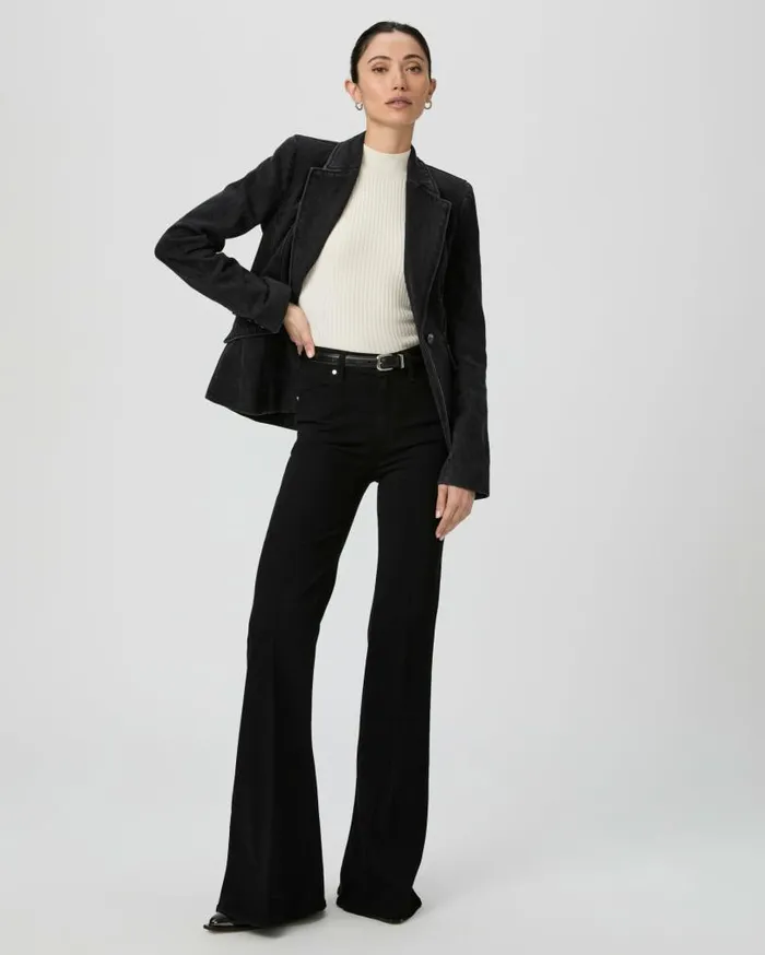 PAIGE Jackets and Coats Women Carmen Blazer 8211 Evening Onyx PAIGE Jackets and Coats Women Carmen Blazer 8211 Evening Onyx