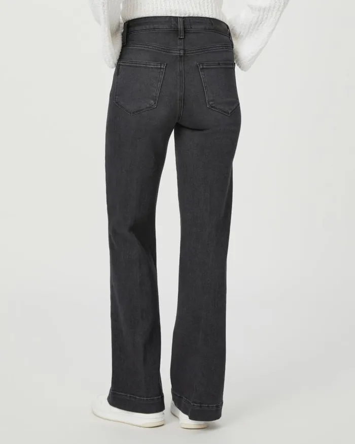 PAIGE Wide Leg Women Leenah 32 Inch Wide Leg Jean 8211 Black Lotus PAIGE Wide Leg Women Leenah 32 Inch Wide Leg Jean 8211 Black Lotus
