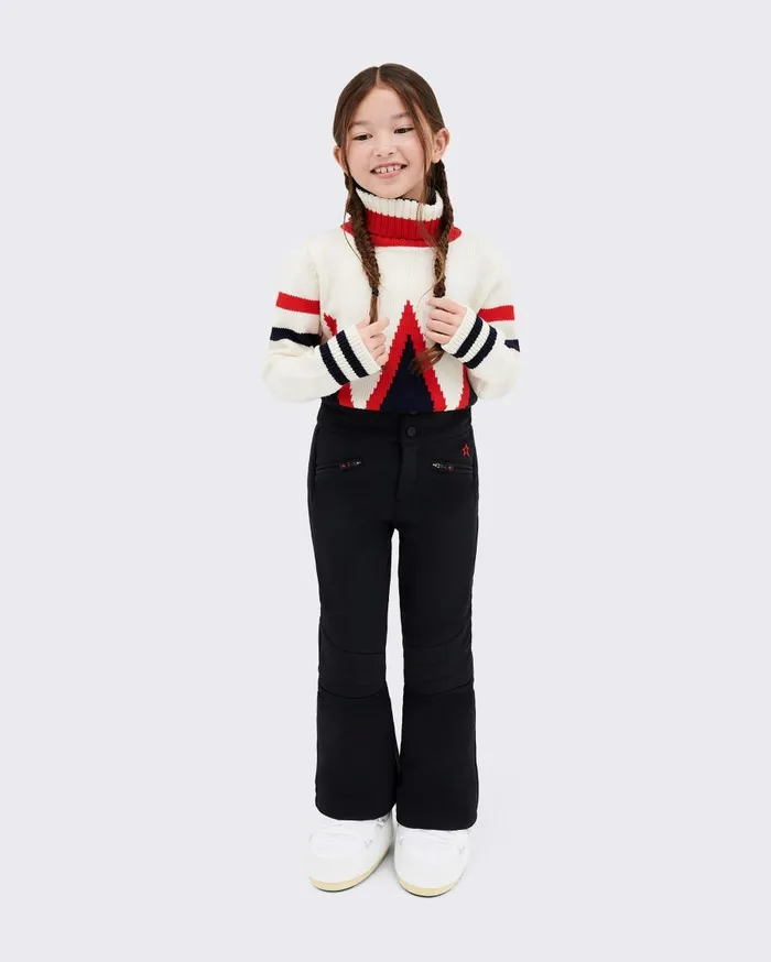 Perfect Moment Pants High Waist Aurora Flare Pant Black 8211 Kids