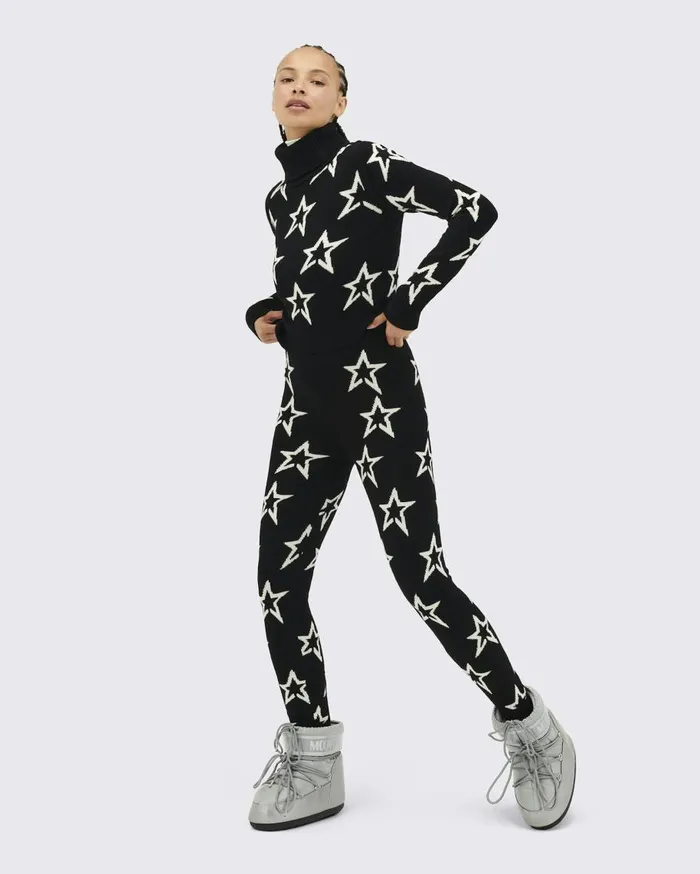 Perfect Moment Tops Aster Merino Wool Leggings Black 8211 Women