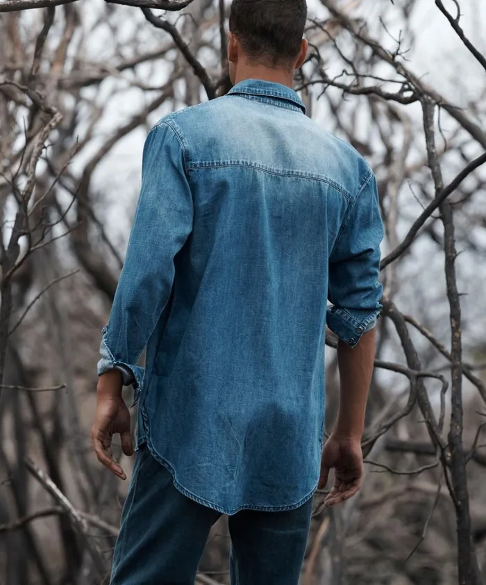 RANCH NEW VINTAGE DENIM SHIRT Women One Teaspoon Denim Shirts RANCH NEW VINTAGE DENIM SHIRT Women One Teaspoon Denim Shirts