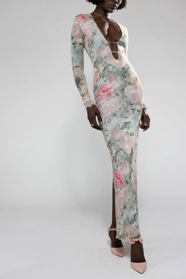 RESA Esme Dress In Damsel Women Maxi Dress