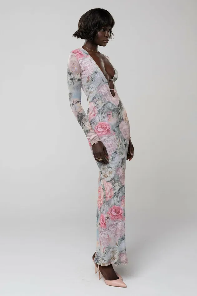 RESA Esme Dress In Damsel Women Maxi Dress