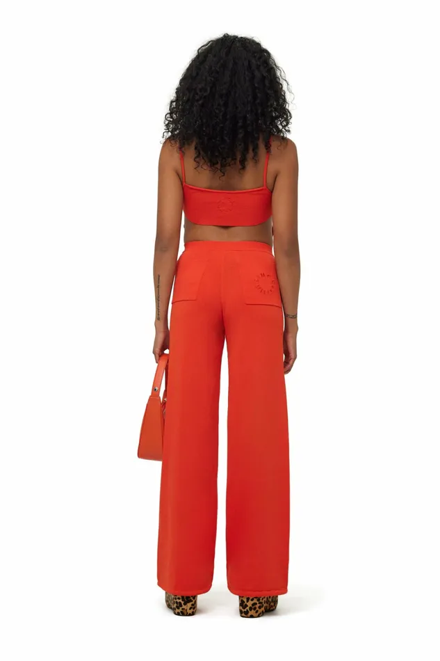 Simon Miller Bottoms Women Knits By Jabber Pant Carnival Red Simon Miller Bottoms Women Knits By Jabber Pant Carnival Red