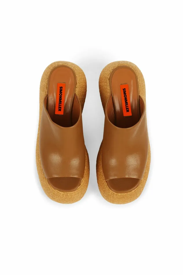 Simon Miller Platforms Women Platform Bubble Wedge Toffee Natural Simon Miller Platforms Women Platform Bubble Wedge Toffee Natural