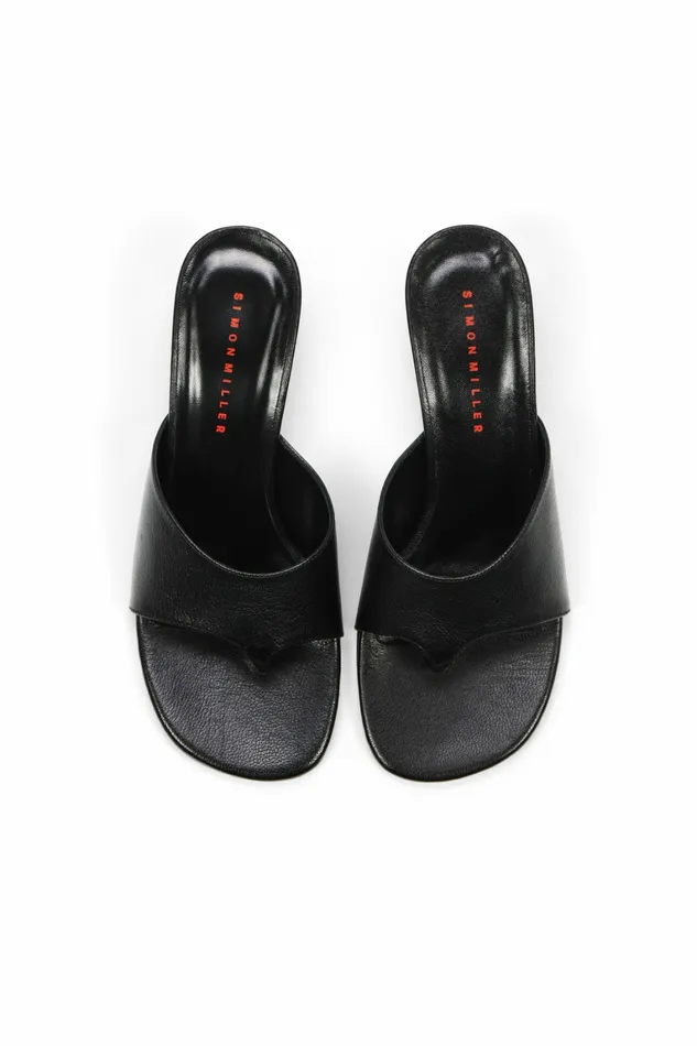 Simon Miller Sandals Women Bil Thong Black