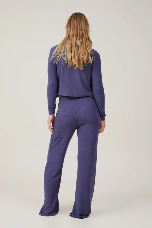 Super Soft V Front Pant Midnight Rain Women Cotton On Pajamas