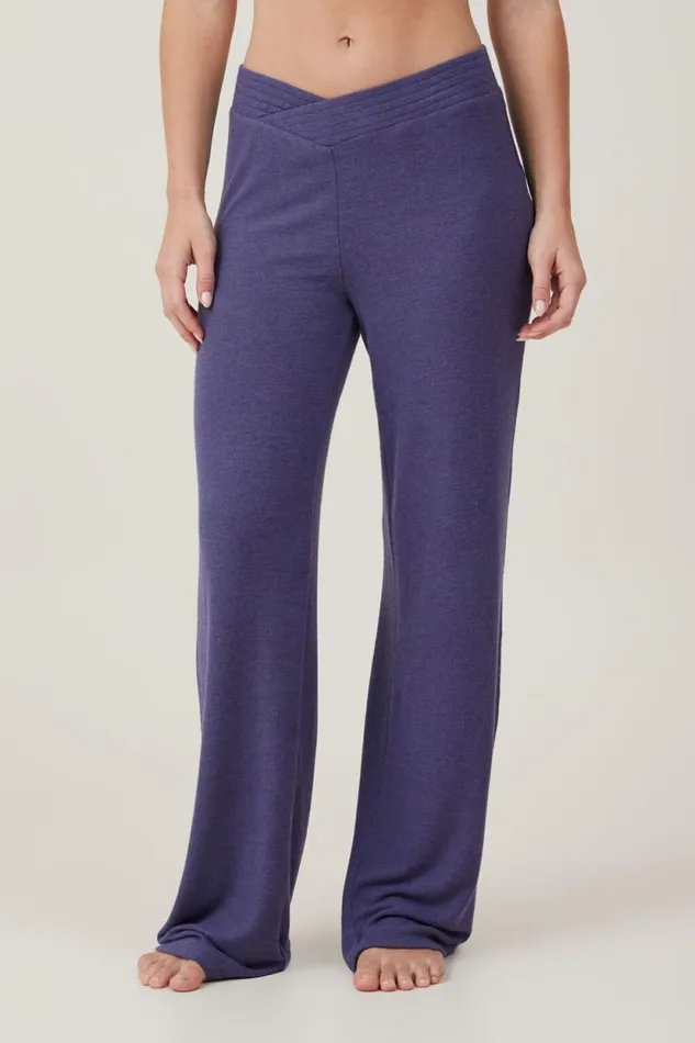 Super Soft V Front Pant Midnight Rain Women Cotton On Pajamas