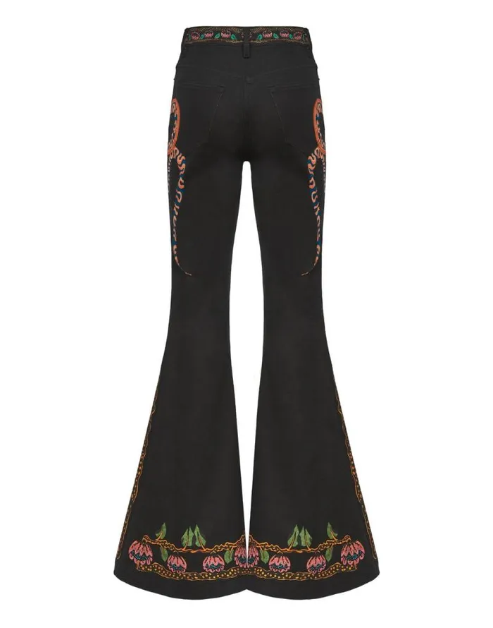 Superflare Jeans Eve Black Women La Double J Shorts and Pants Superflare Jeans Eve Black Women La Double J Shorts and Pants