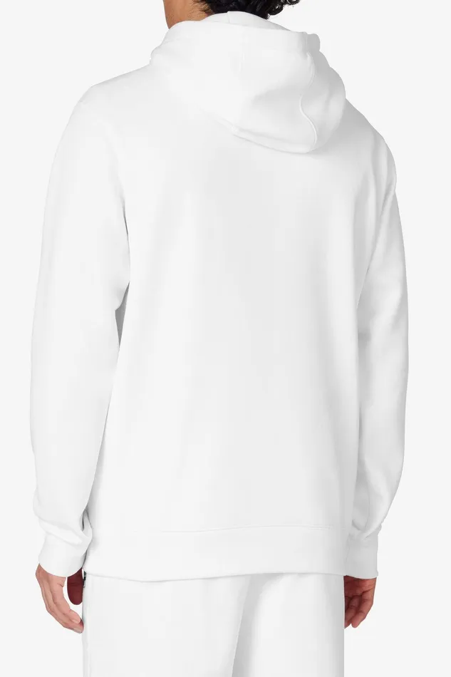 Sweatshirts and Hoodies Men Fila Classic Pullover Hoodie 100 White