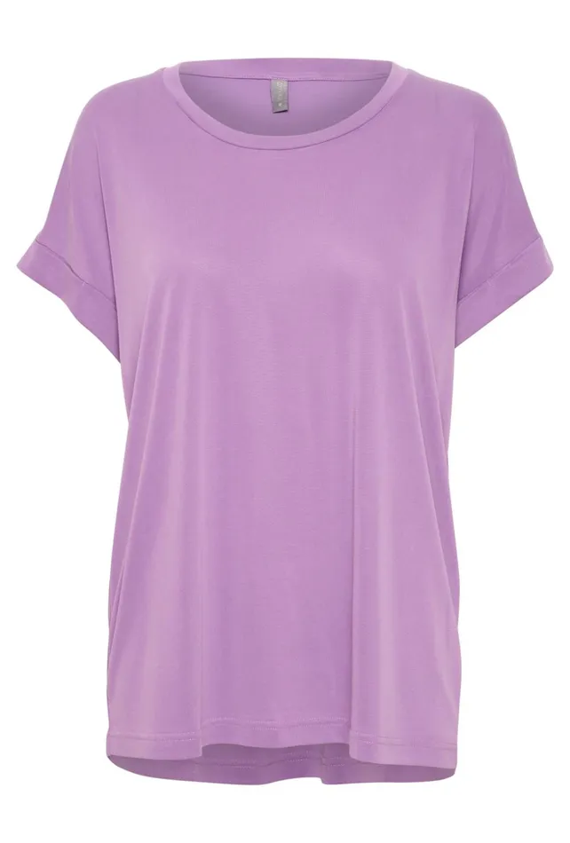 Tops and TShirts Women CULTURE Kajsa Tshirt English Lavender