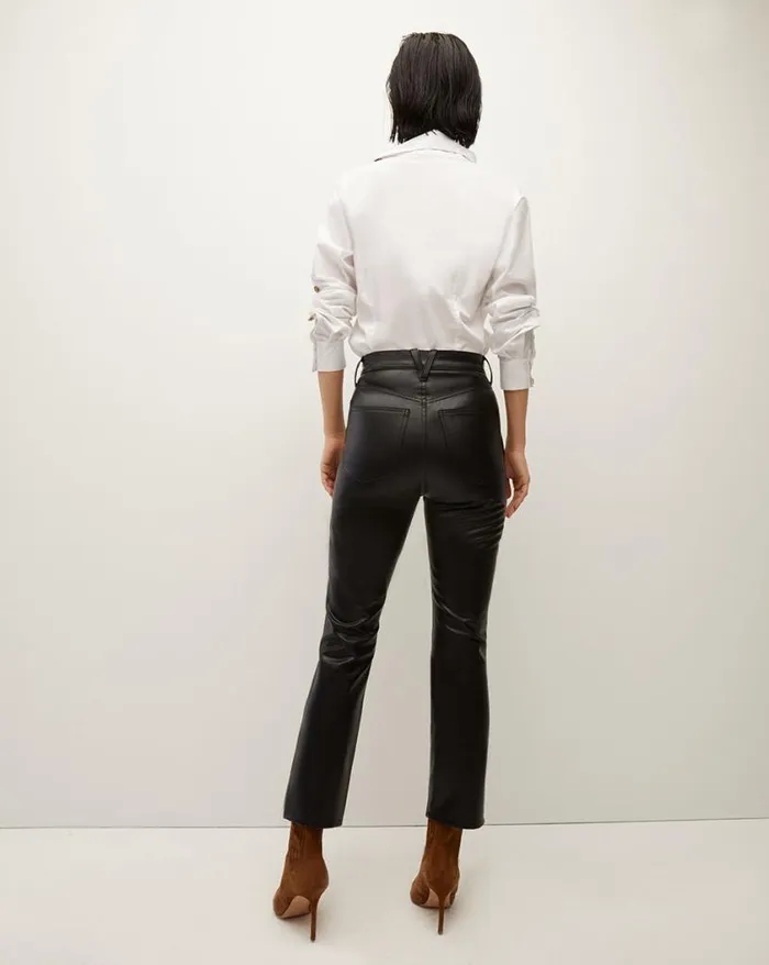 Tops and Tees Shop Veronica Beard Fauri Asymmetrical Poplin Shirt White