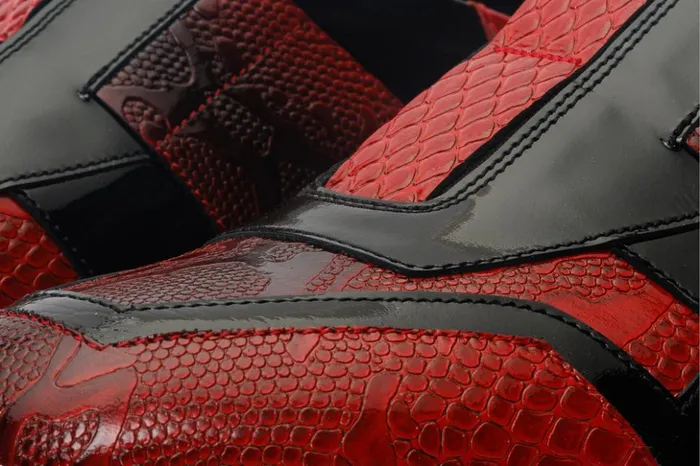Vinci Leather Sneakers The Milano Snk Red Leather Sneaker 8211 Men