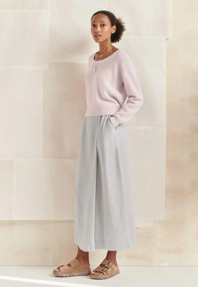 Women Aline Skirt Ice Grey Poetry Fashion Dresses and Skirts