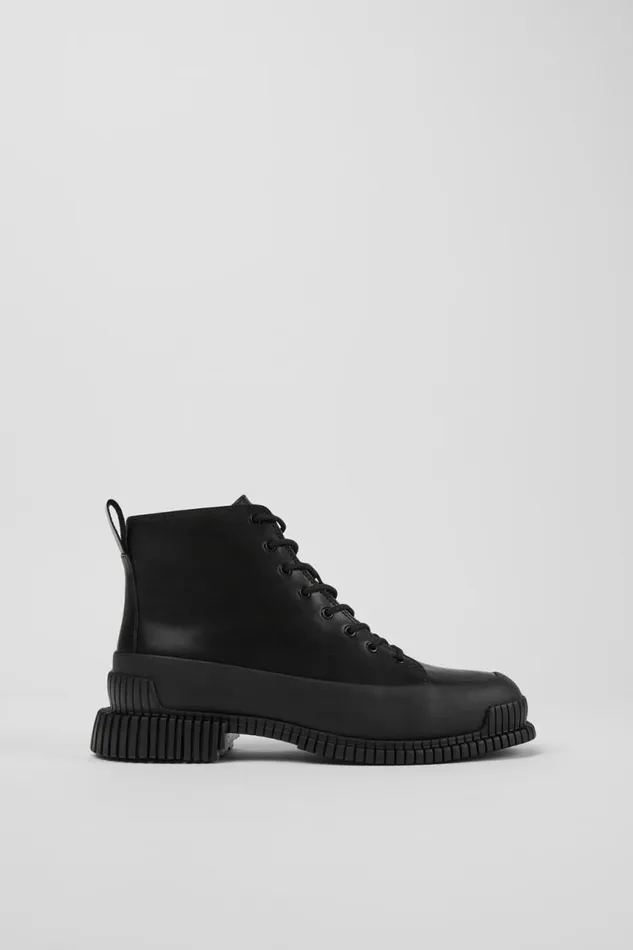 Women Camper Ankle Boots Pix Black Leather Laceup Ankle Boots Women Camper Ankle Boots Pix Black Leather Laceup Ankle Boots