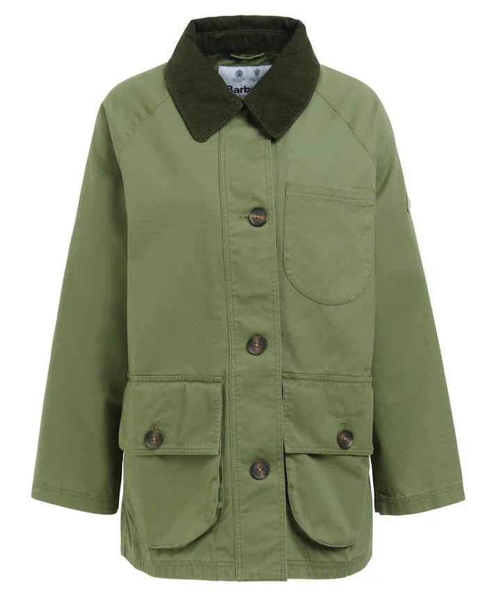 Women Casual Jackets Barbour Pennycress Casual Jacket Olivine