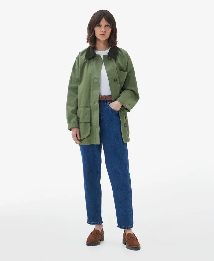 Women Casual Jackets Barbour Pennycress Casual Jacket Olivine