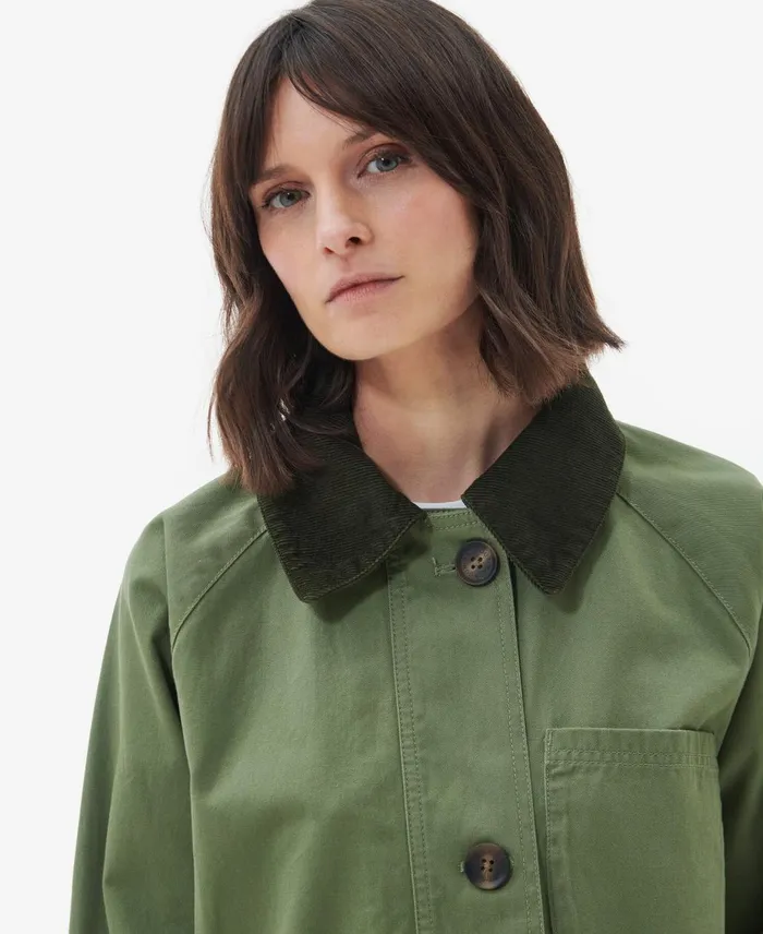 Women Casual Jackets Barbour Pennycress Casual Jacket Olivine