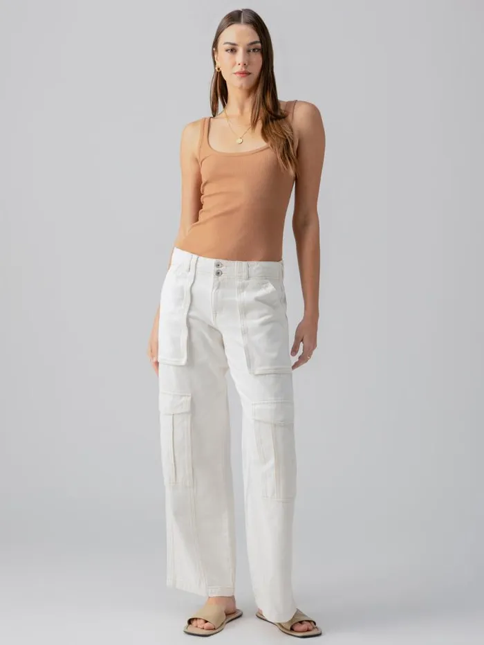 Women Level Up Standard Rise Denim Cargo Pant Powdered Sugar Sanctuary Clothing Pants Women Level Up Standard Rise Denim Cargo Pant Powdered Sugar Sanctuary Clothing Pants