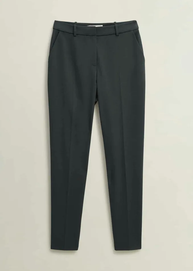 Women Linda Tapered Trousers Deep Pine Green Hobbs Trousers
