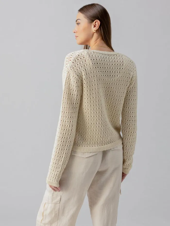 Women Open Knit Cardi Birch Sanctuary Clothing Sweaters and Cardis
