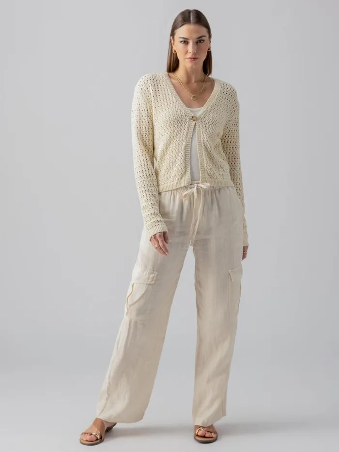 Women Open Knit Cardi Birch Sanctuary Clothing Sweaters and Cardis