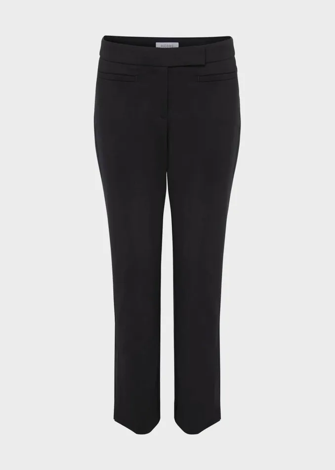Women Petite Annie Trousers Black Hobbs Trousers