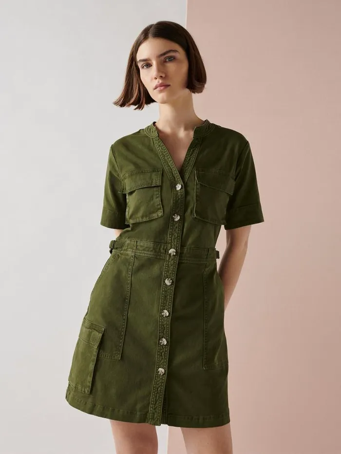 Women Reissue Dress Burnt Olive Sanctuary Clothing Dresses and Jumpsuits Women Reissue Dress Burnt Olive Sanctuary Clothing Dresses and Jumpsuits