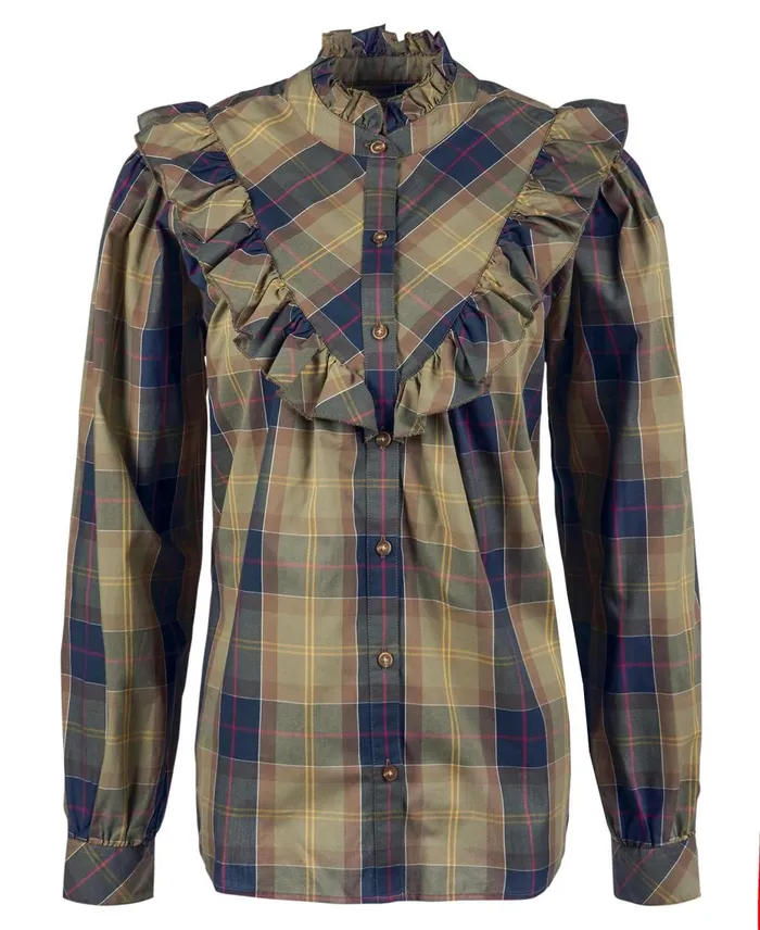 Women Shirts and Blouses Barbour Holwick Shirt Classic Tartan Women Shirts and Blouses Barbour Holwick Shirt Classic Tartan