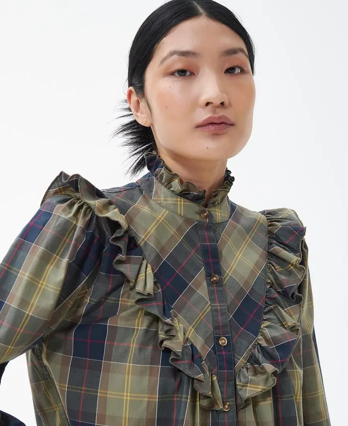 Women Shirts and Blouses Barbour Holwick Shirt Classic Tartan Women Shirts and Blouses Barbour Holwick Shirt Classic Tartan