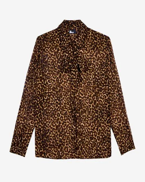 Women Shirts and Tops The Kooples Leopard Print Shirt Leopard