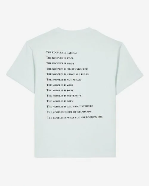 Women Tshirts The Kooples Light Blue What Is TShirt Baby Blue